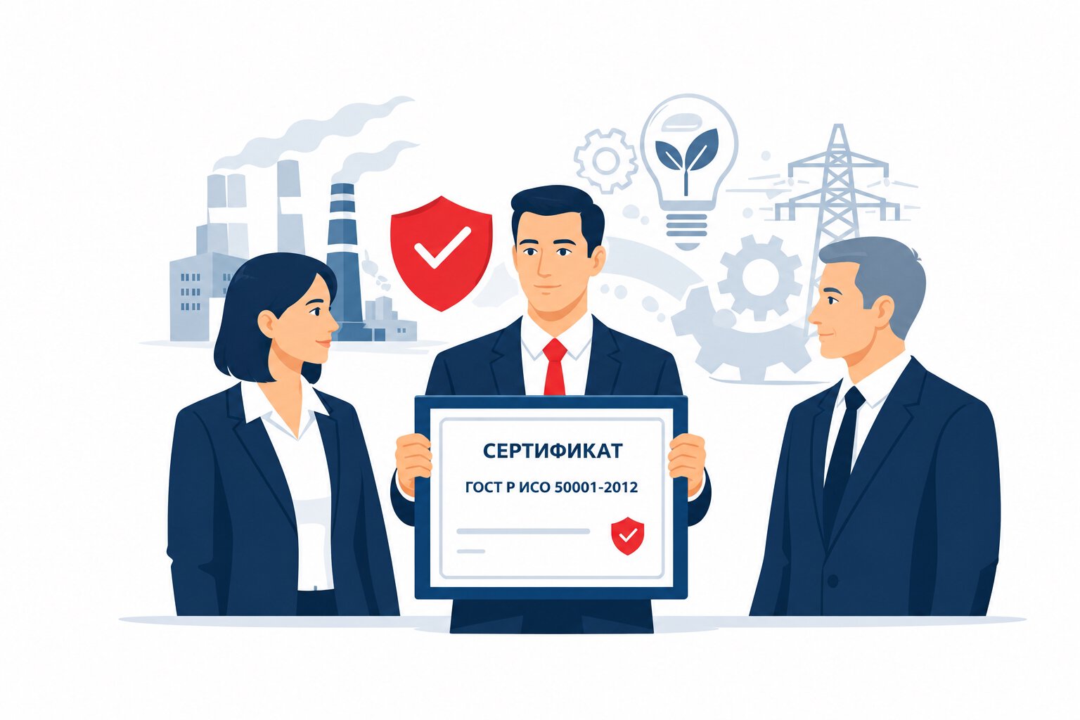 Оформление сертификата ГОСТ Р ИСО 50001-2012 в Бахчисарае и по всему Бахчисарайсому району республики Крым