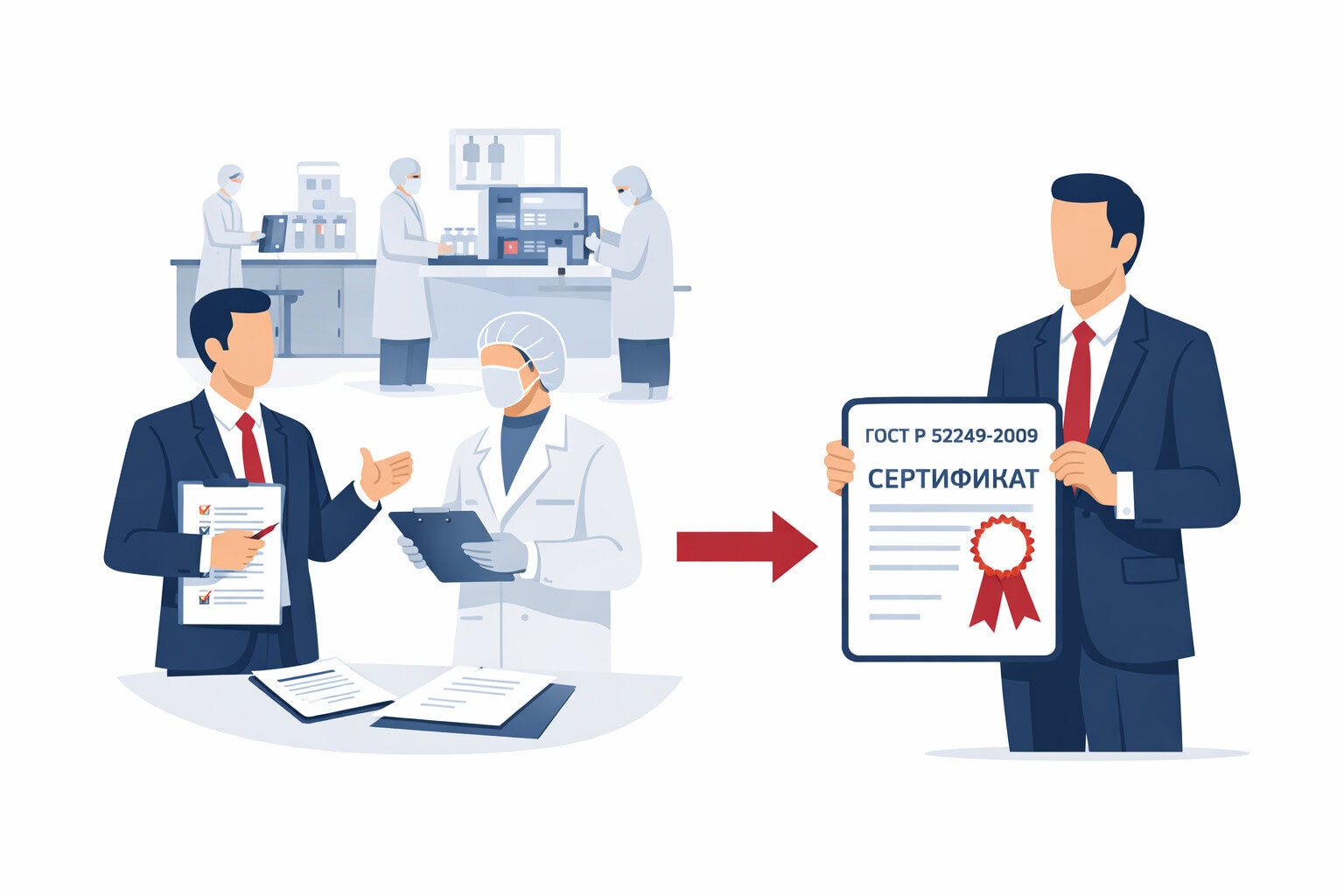 Процедура сертификации ГОСТ Р 52249-2009 в Бахчисарае