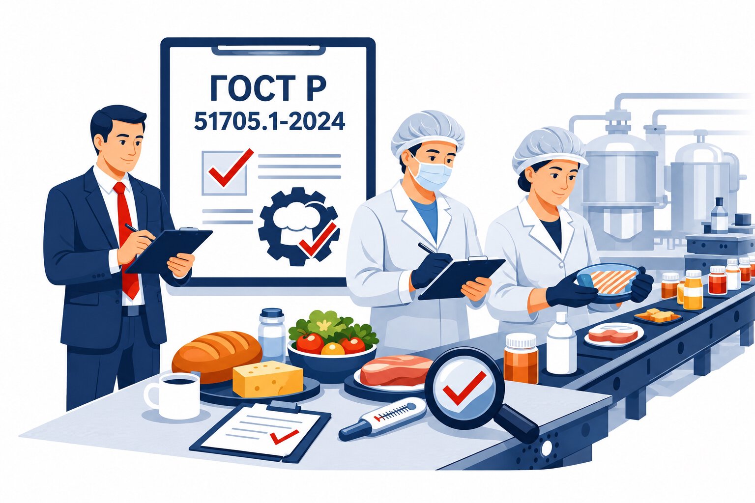 Оформление ГОСТ Р 51705.1 2024 ХАССП в Бахчисарае