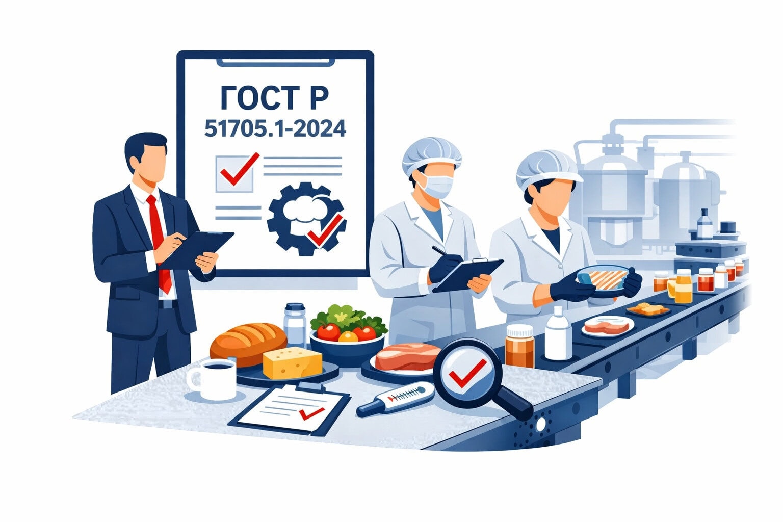 Оформление ГОСТ Р 51705.1 2024 ХАССП в Бахчисарае